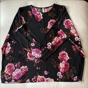 Dear Scarlett Wrinkle Free Bulgari Floral - Size XL